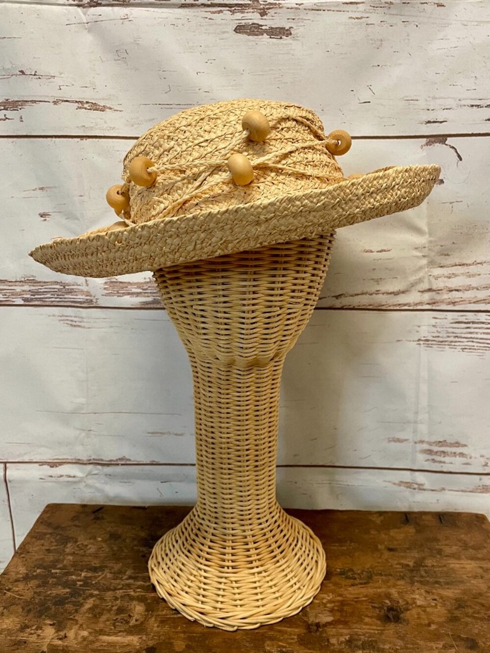 Vintage Da-Me Straw Hat